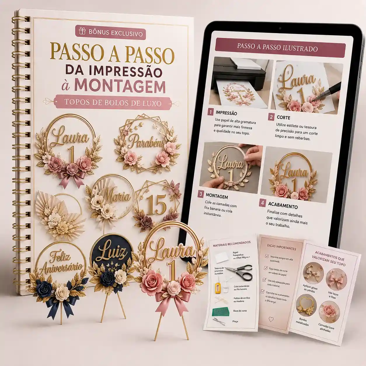 Passo a passo da Impressão à Montagem